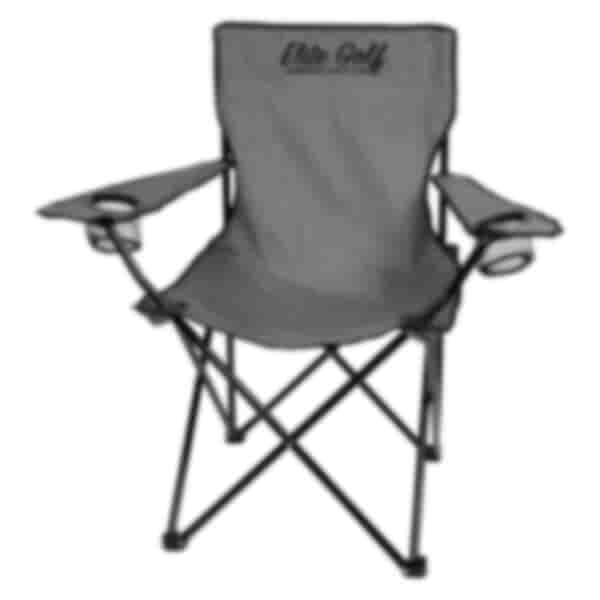 Heathered Folding Chair with Carrying Bag
