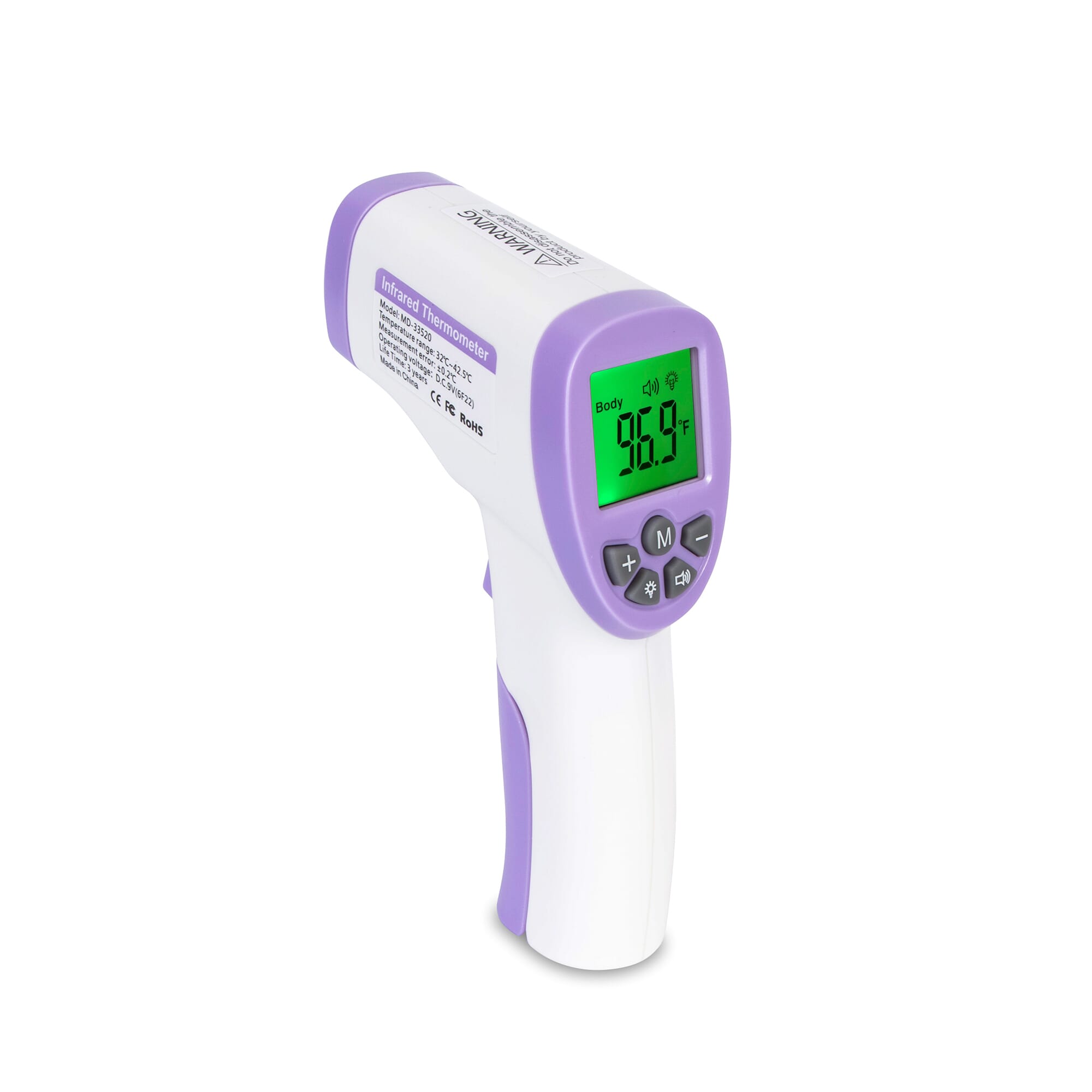 No contact thermometer