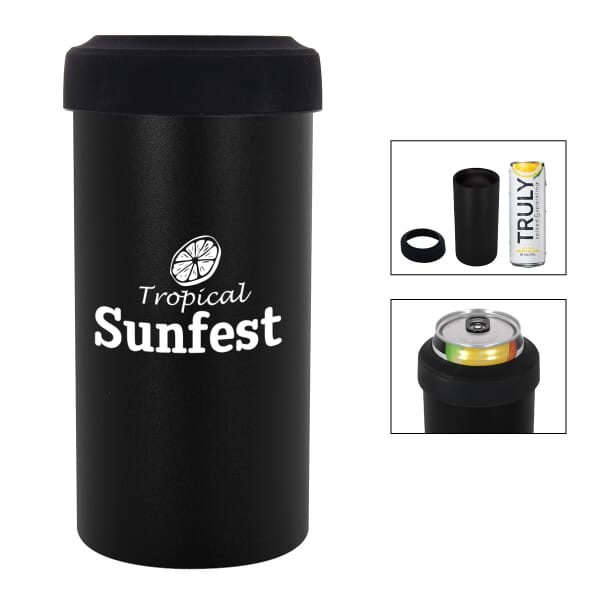12 oz Slim Stainless Steel Insulated Can Holder