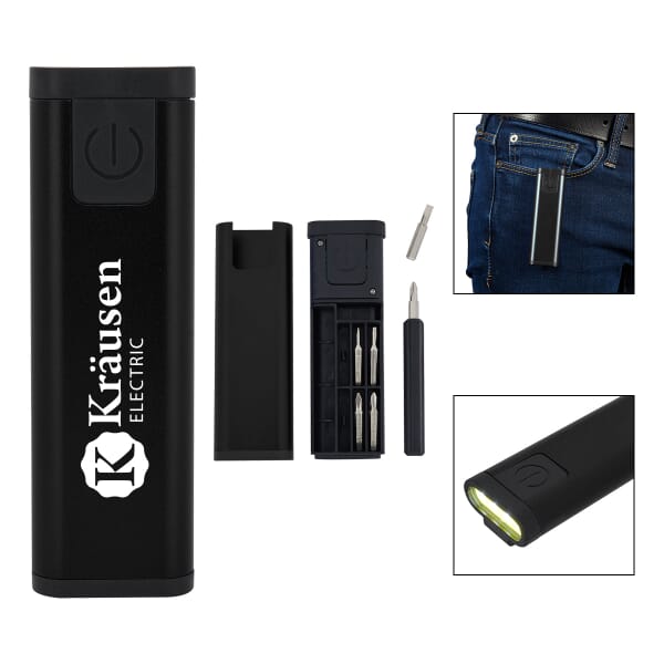 6 - Piece Mini Tool Kit with COB Light