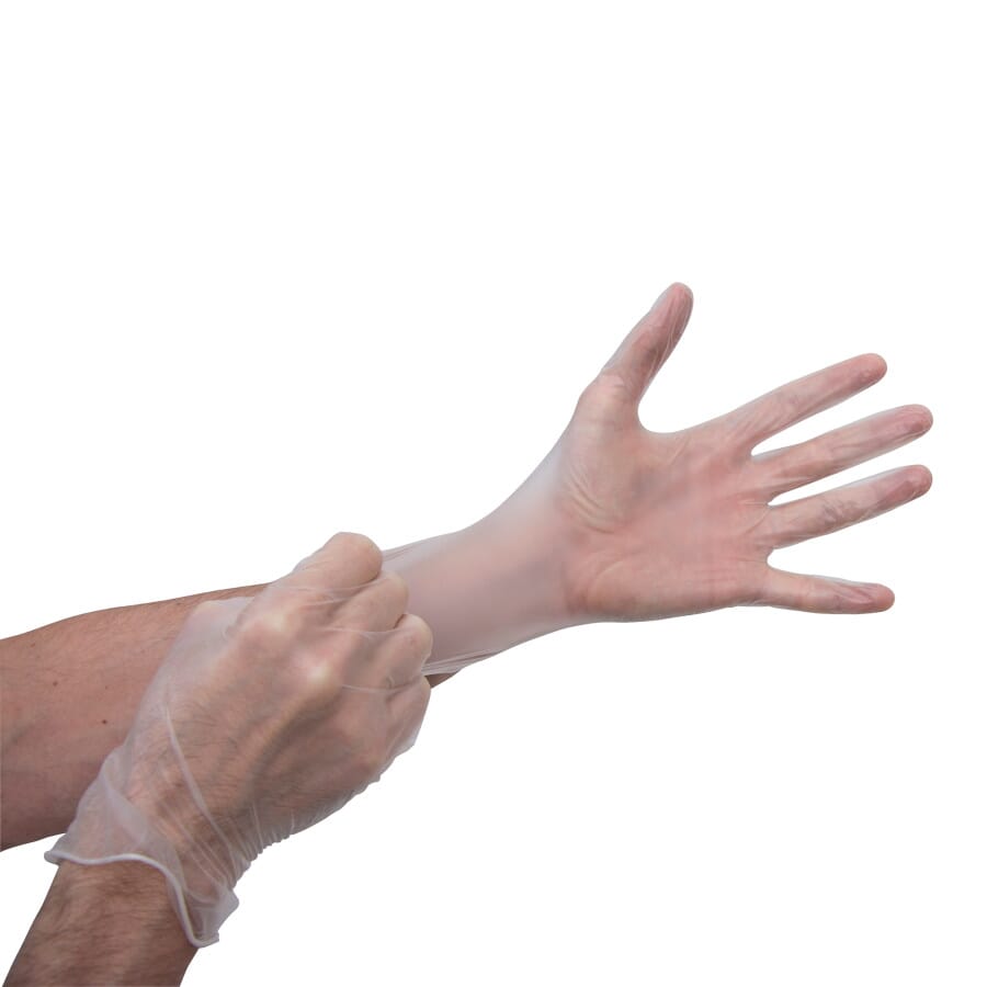 Latex-free disposable gloves