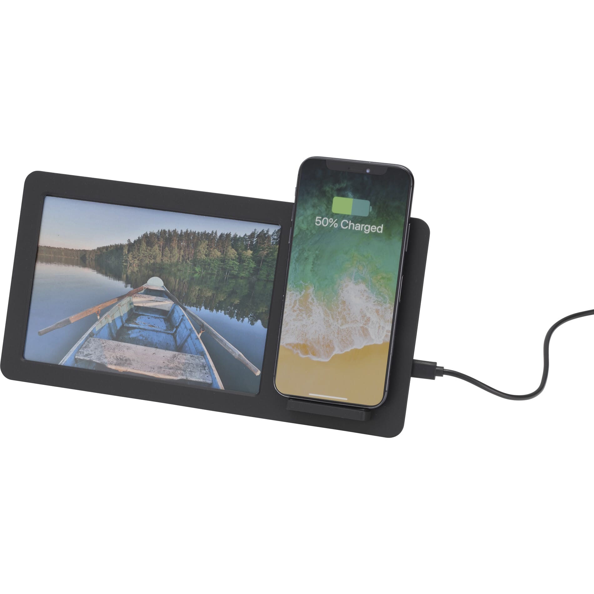 wireless charger with picture frame