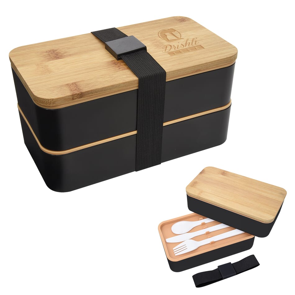 19.Stackable Bento Lunch Set