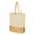 12 oz Cotton Metallic Accent Tote Bag