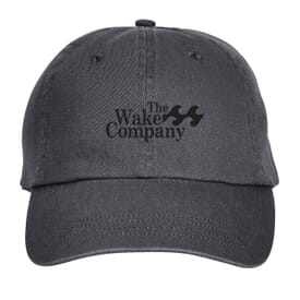 UltraClub® Adult Classic Cut Chino Cotton Twill Unstructured Cap