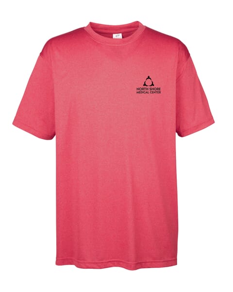 Men's UltraClub® Cool & Dry Heathered Performance T-Shirt