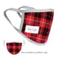 ADULT RED PLAID
