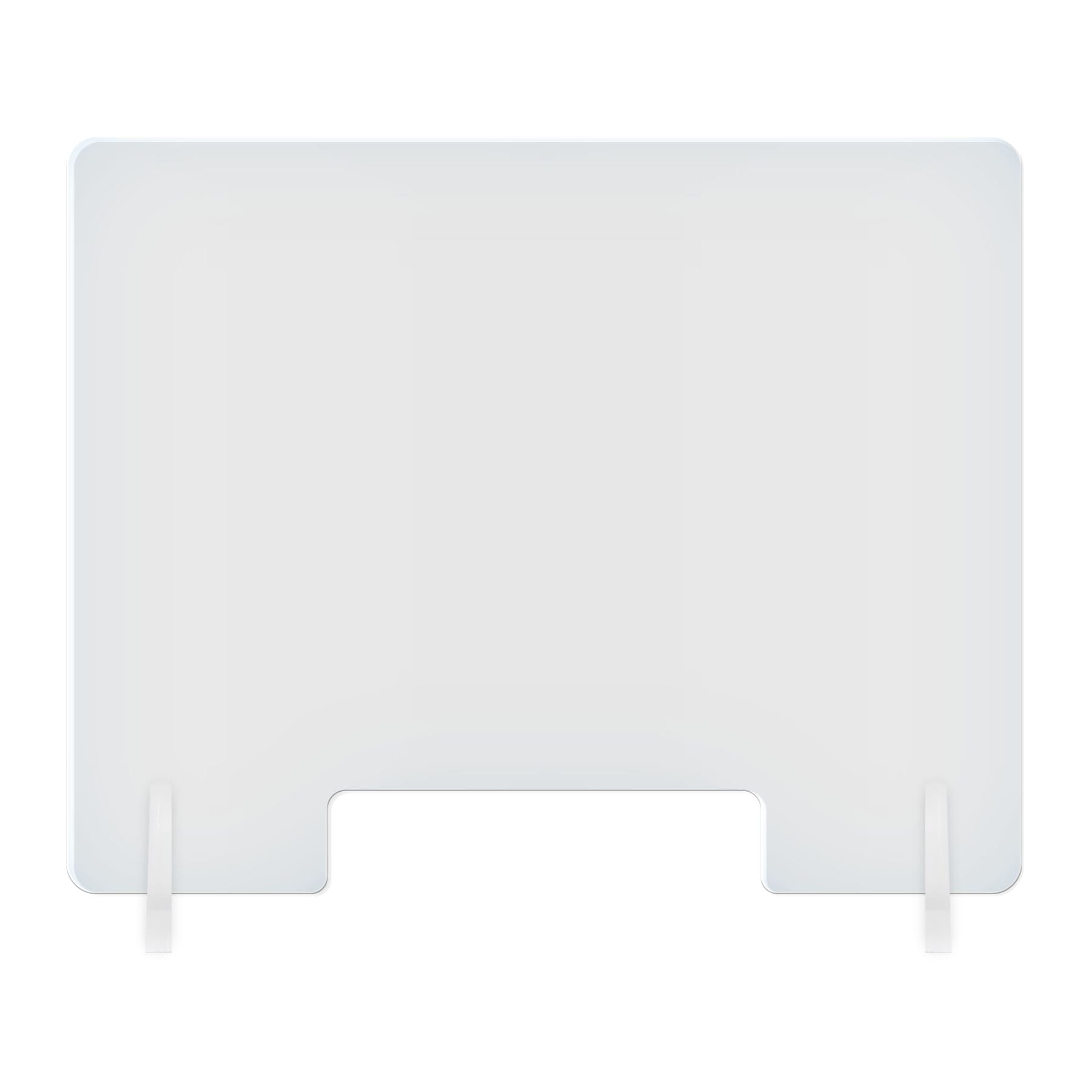23 1/2"W x 23 1/2"H Counter Shields with Open Slot