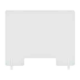 23 1/2"W x 23 1/2"H Counter Shields with Open Slot