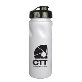 24 oz MicroHalt Cycle Bottle with Flip Top Cap