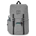 Backpack in use