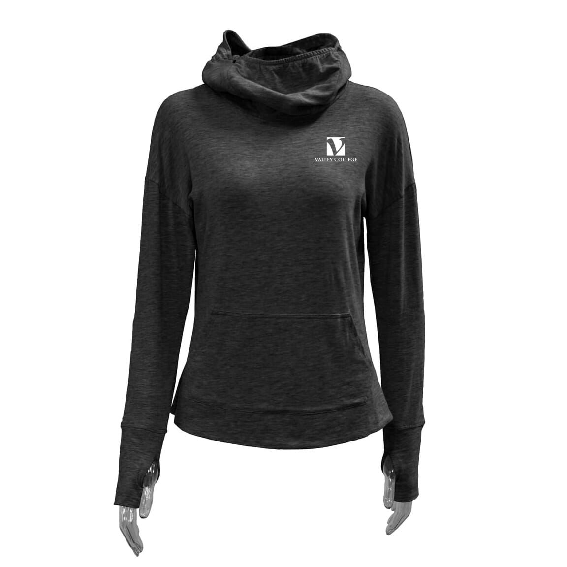 Ladies' Aegis® Antimicrobial Treated Hoodie with Face Covering