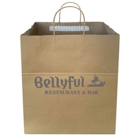 Tamper Evident Take Out and Delivery Bag