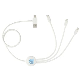 5-in-1 Charging Cable with Antimicrobial Additive