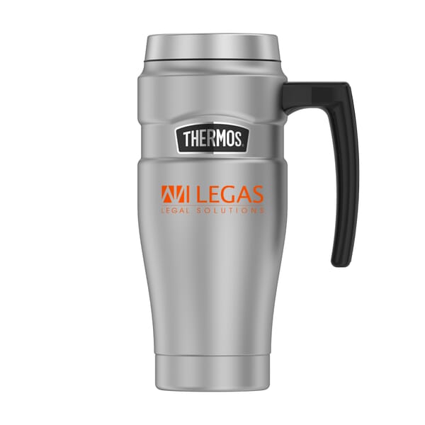 Giveaway Stainless Steel Tumblers with Handle (16 Oz.)