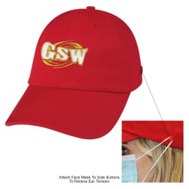 Washed Cotton Mask Cap