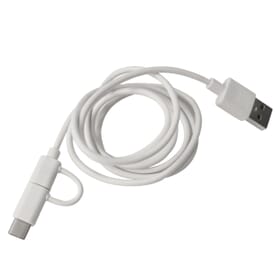 3-in-1 3 Ft. Charging Cable With Antimicrobial Additive