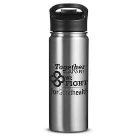 18 oz Columbia® Double-Wall Vacuum Bottle with Sip-Thru Top