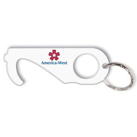 Touchless Infusion Keychain with Hole Handle