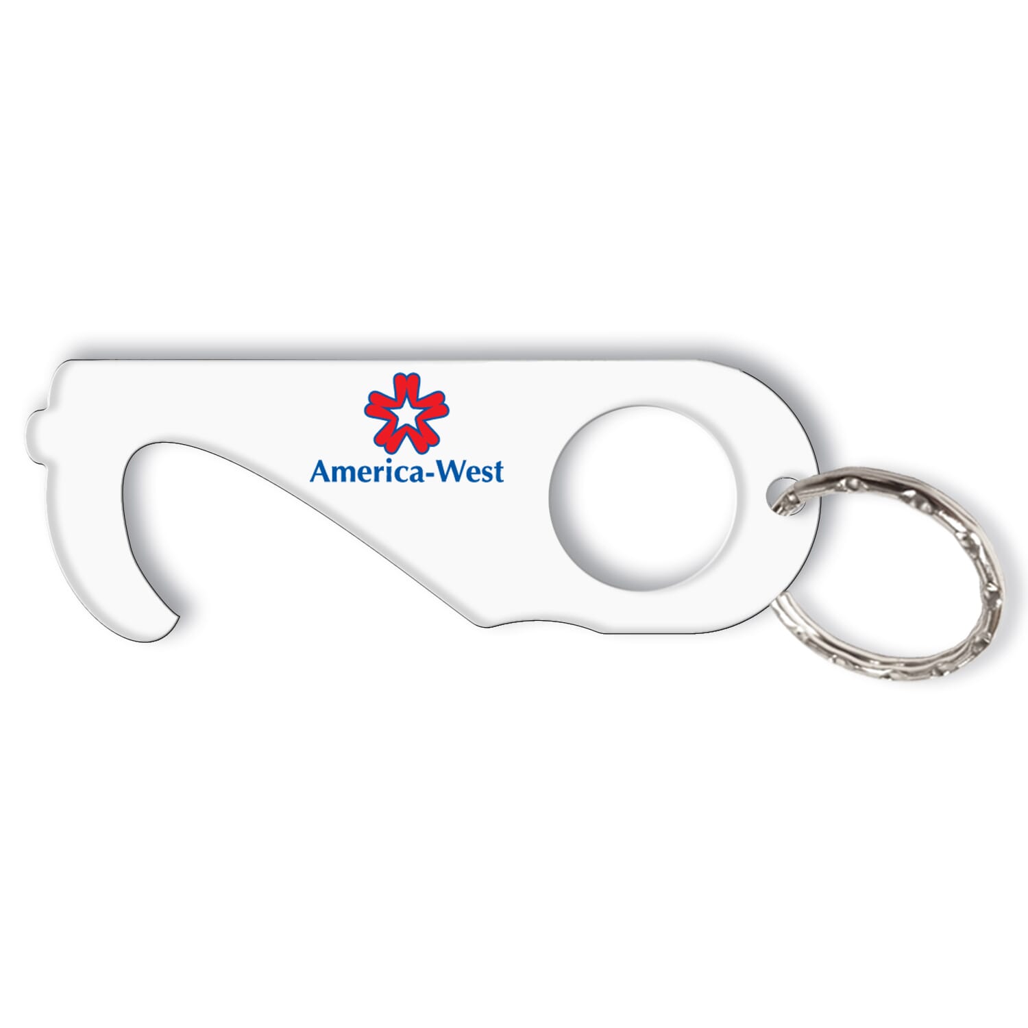 Touchless Infusion Keychain with Hole Handle