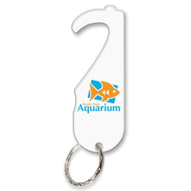Touchless Infusion Keychain without Hole Handle