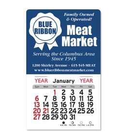 2024 Adhesive Peel-N-Stick® Square Calendar
