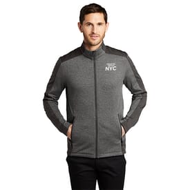 Men's Port Authority® Grid Fleece Jacket