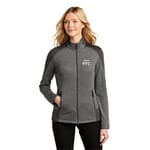 Ladies Port Authority&#174; Grid Fleece Jacket