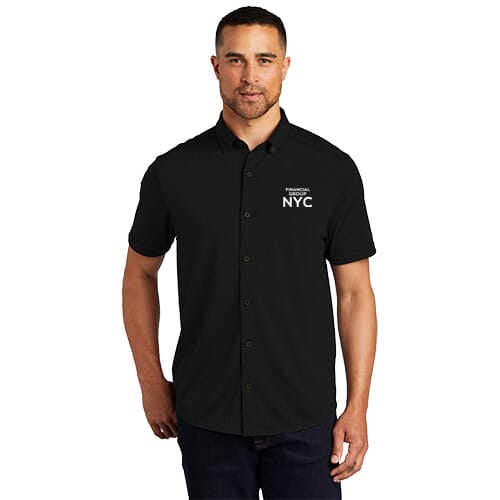 Men's OGIO®Â Gravitate Full-Button Polo