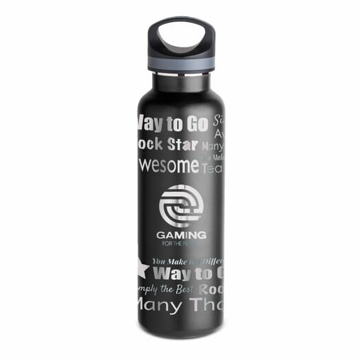 20 oz Basecamp® Tundra Bottle - Rockstar - Laser Engraved