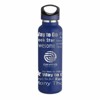 20 oz Basecamp® Tundra Bottle - Rockstar - Laser Engraved