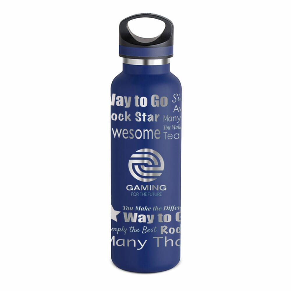 20 oz Basecamp® Tundra Bottle - Rockstar - Laser Engraved