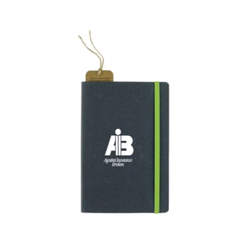 Recycled Bonded Leather Harcover Notebook