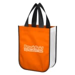 Non-Woven Shopper Tote Bag With 100% RPET Material