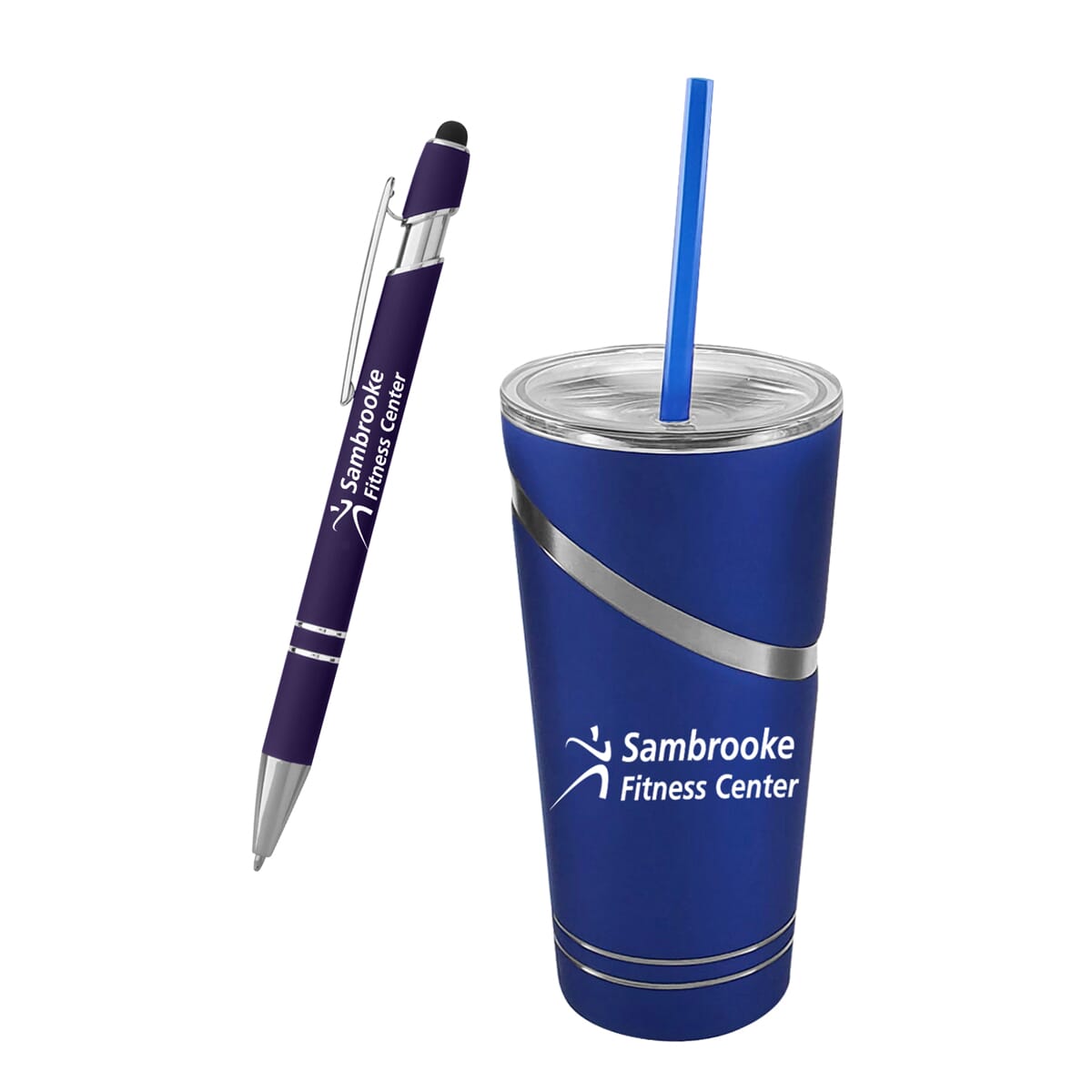 Incline Tumbler & Pen with Custom Box