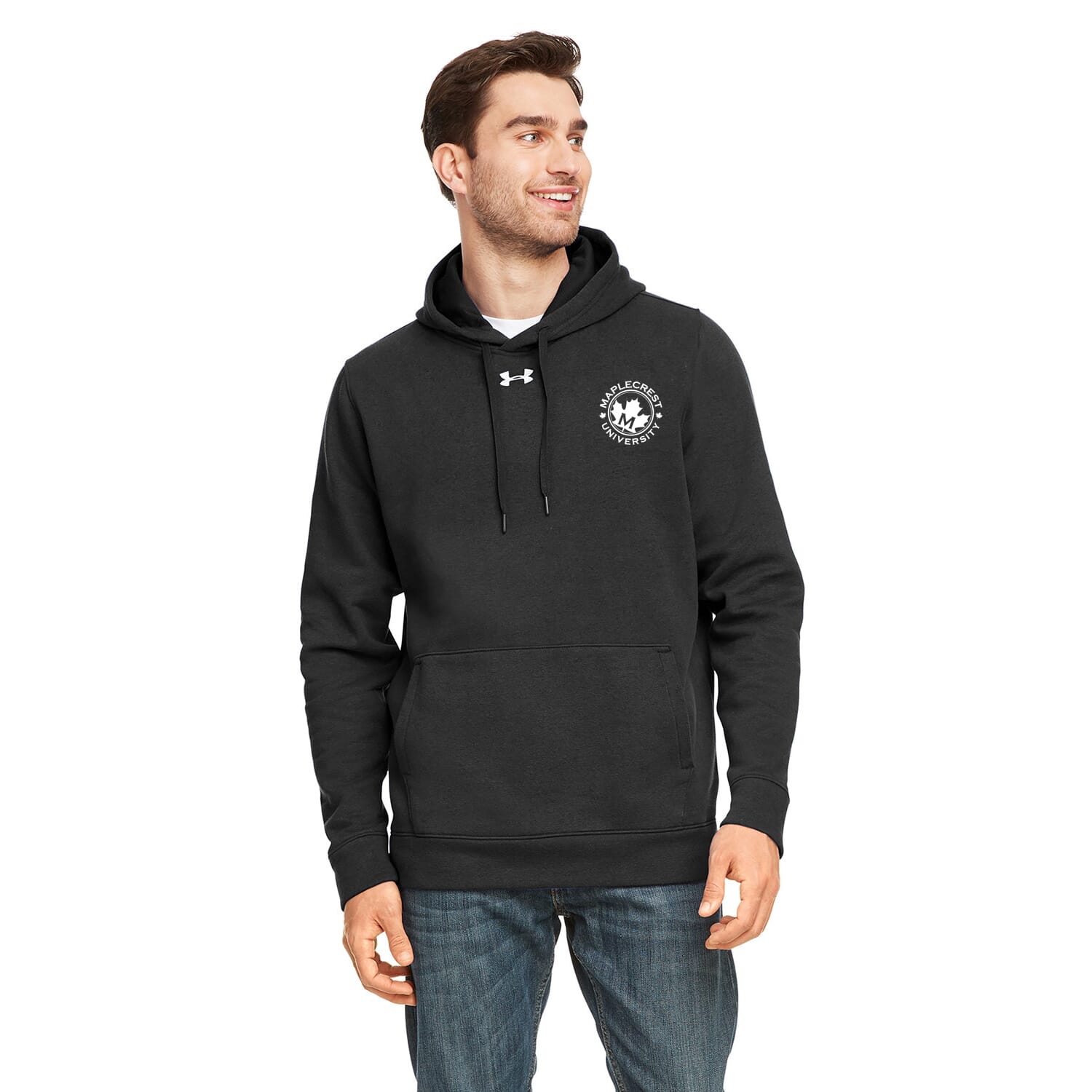 Men's Under Armour® Hustle Pullover Hooded Sweatshirt - Promotional ...