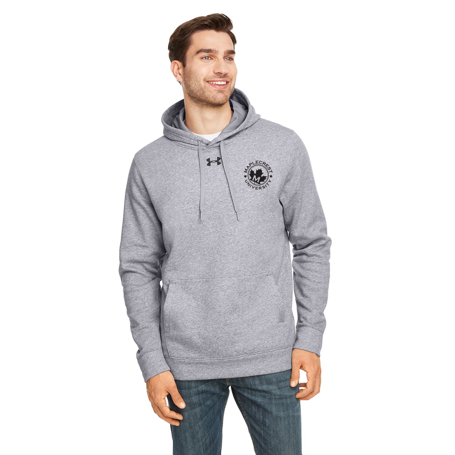TRUE GRAY HEATHER/BLACK