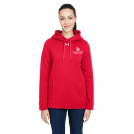 Ladies' Under Armour® Hustle Pullover Hooded Sweatshirt