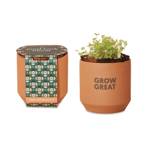 Modern Sprout® Tiny Terracotta Grow Kit