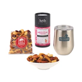 Corkcicle®Ã‚ Sip Rose & Snack Gift Set