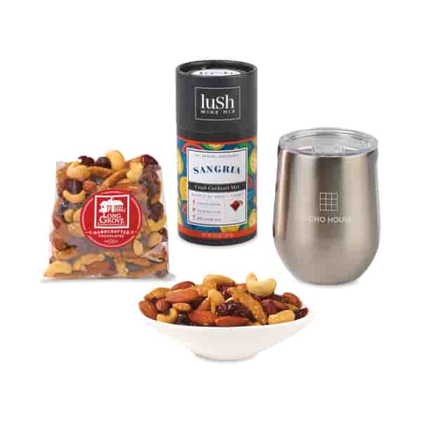 Corkcicle® Sip Sangria & Snack Gift Set