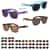 Malibu Sunglasses With Microfiber Cloth and Pouch