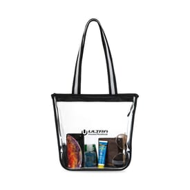 Sigma Clear Zippered Tote