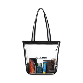 Sigma Clear Zippered Tote