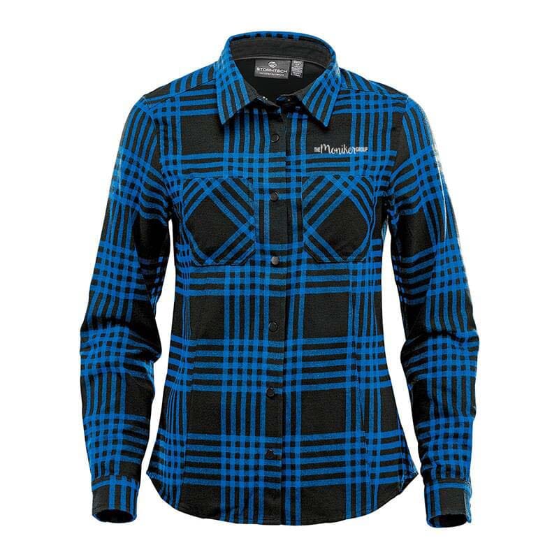 Santa Fe Plaid Long Sleeve Shirt - Ladies