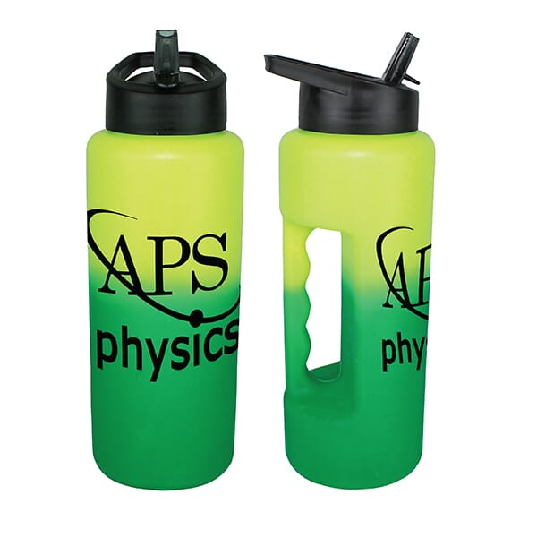 32 oz Chameleon Color Changing Grip Bottle with Straw Cap Lid