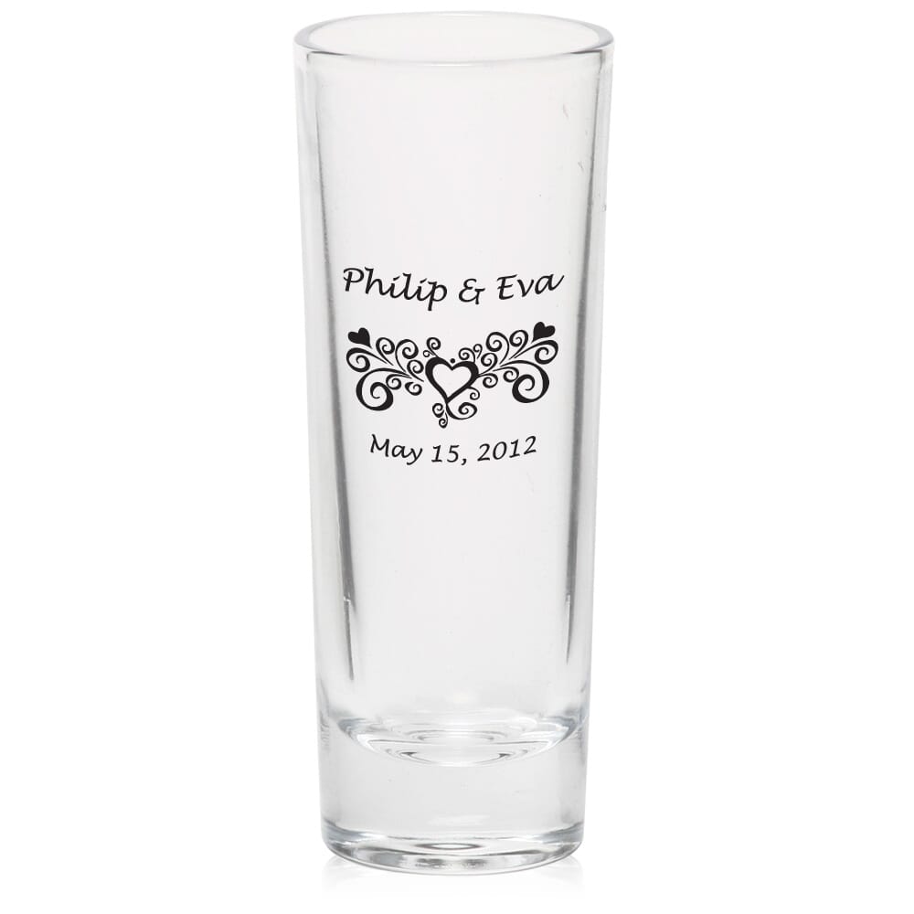 2 oz Clear Cordial Shooter Shot Glasses