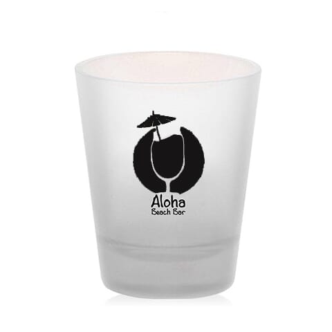 1 3/4 oz Shot Glasses w/Frosted Glass