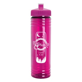 24 oz Slim Fit Water Bottle with Push-Pull Lid