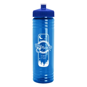 Slim Fit Water Bottle with Push-Pull Lid